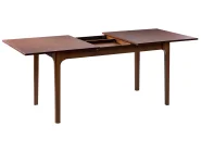 Ausziehbarer Esstisch DELMAS Dunkle Esche 160/200 cm 90 cm_1067739