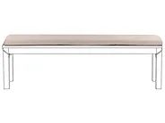 Bankauflage TUSCANIA 157 x 34 cm Beige_1119147