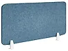 Schreibtischtrennwand SPLIT 160 x 50 cm Blau
