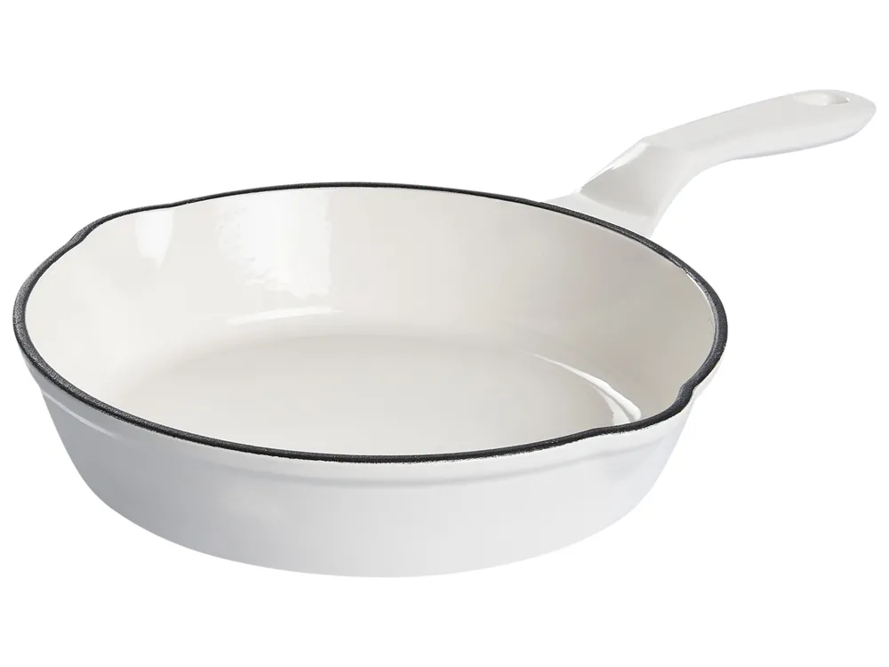 Gusseisen Kochgeschirrset 7-teilig FERRANO Cremeweiß_1073522