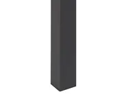 Ausziehbarer Esstisch GRANADA Schwarz 120/160 cm 80 cm_820888