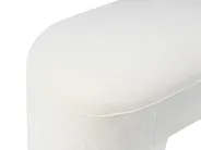 Upholstered Bench DECORAH Boucle White_1046776