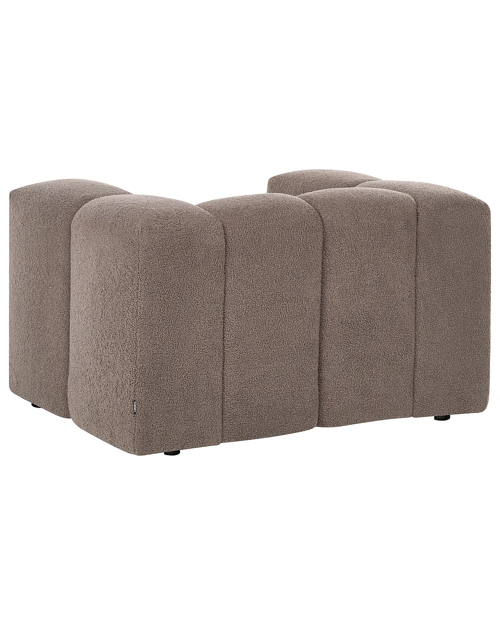 Fauteuil ANTOLA Bouclé Taupe_1161661