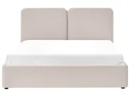 Bett mit Stauraum ARBOIS Stoff Beige 180 x 200 cm_1023175