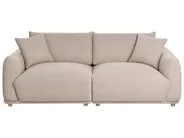 Sofa 3-Sitzer JUBEK Bouclé Beige_1078406