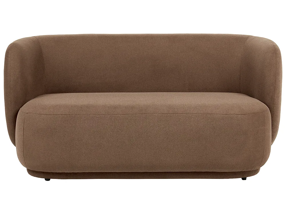 Sofa 3 Seater MELLOSA Fabric Brown_1197335