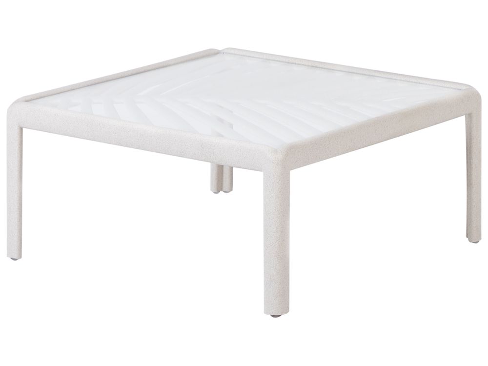 Vrtna mizica za kavo FERRETTI 69 cm 69 cm Svetlo bež