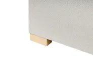 Kontinentalni krevet s prostorom za pohranu ESQUIRE Krem bijela 160 x 200 cm_1016120