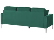 Sofa 3 Seater GAVLE Velvet Emerald Green_813721