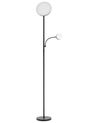 Stojeća LED lampa ESKALDE  s daljinskim upravljačem s dimerom Metal Crni