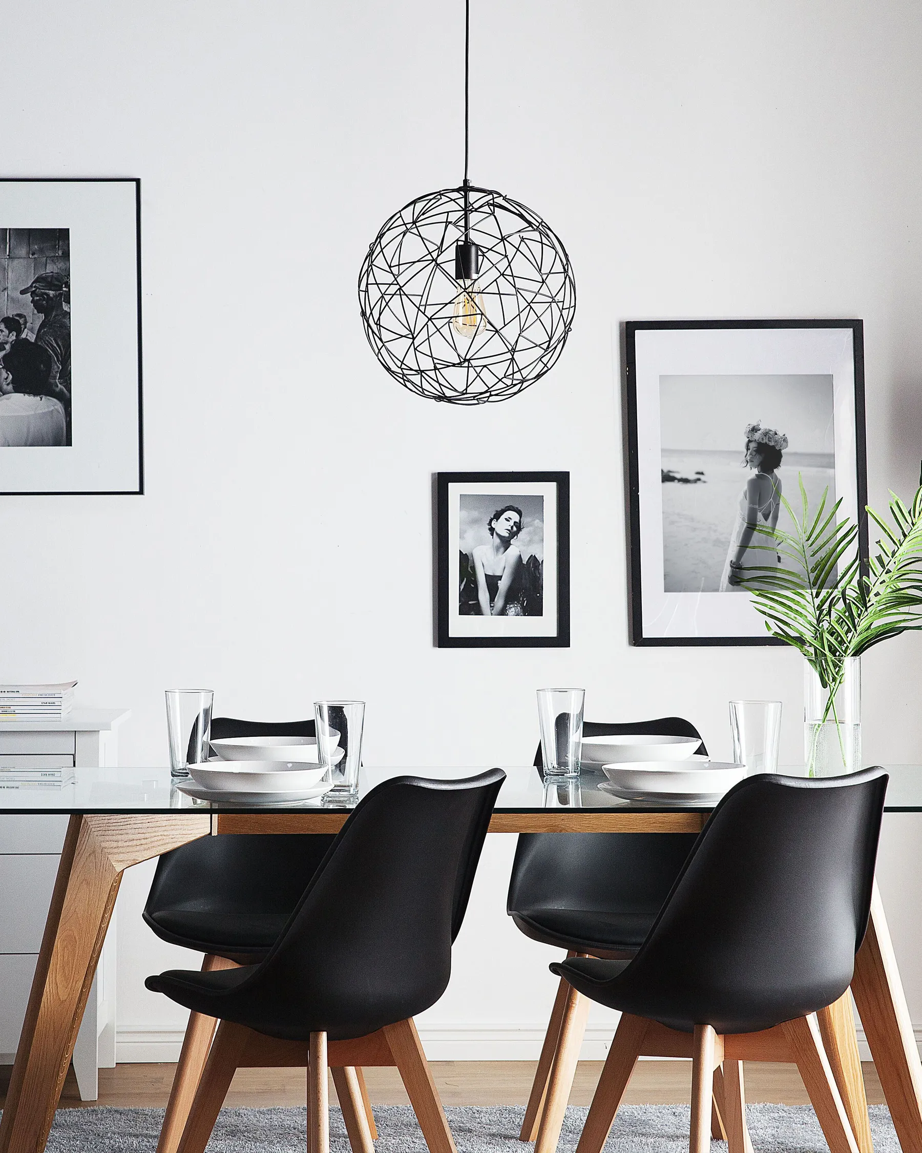 Pendant Lamp LEMME Metal Black_684201