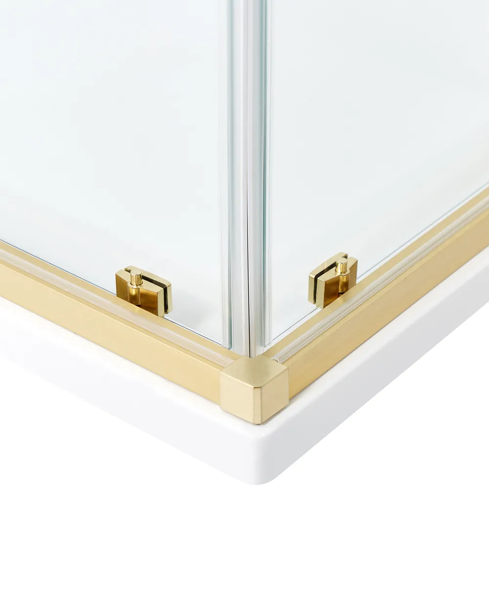 Duschkabine TELA 90 x 90 x 185 cm Gold_944677