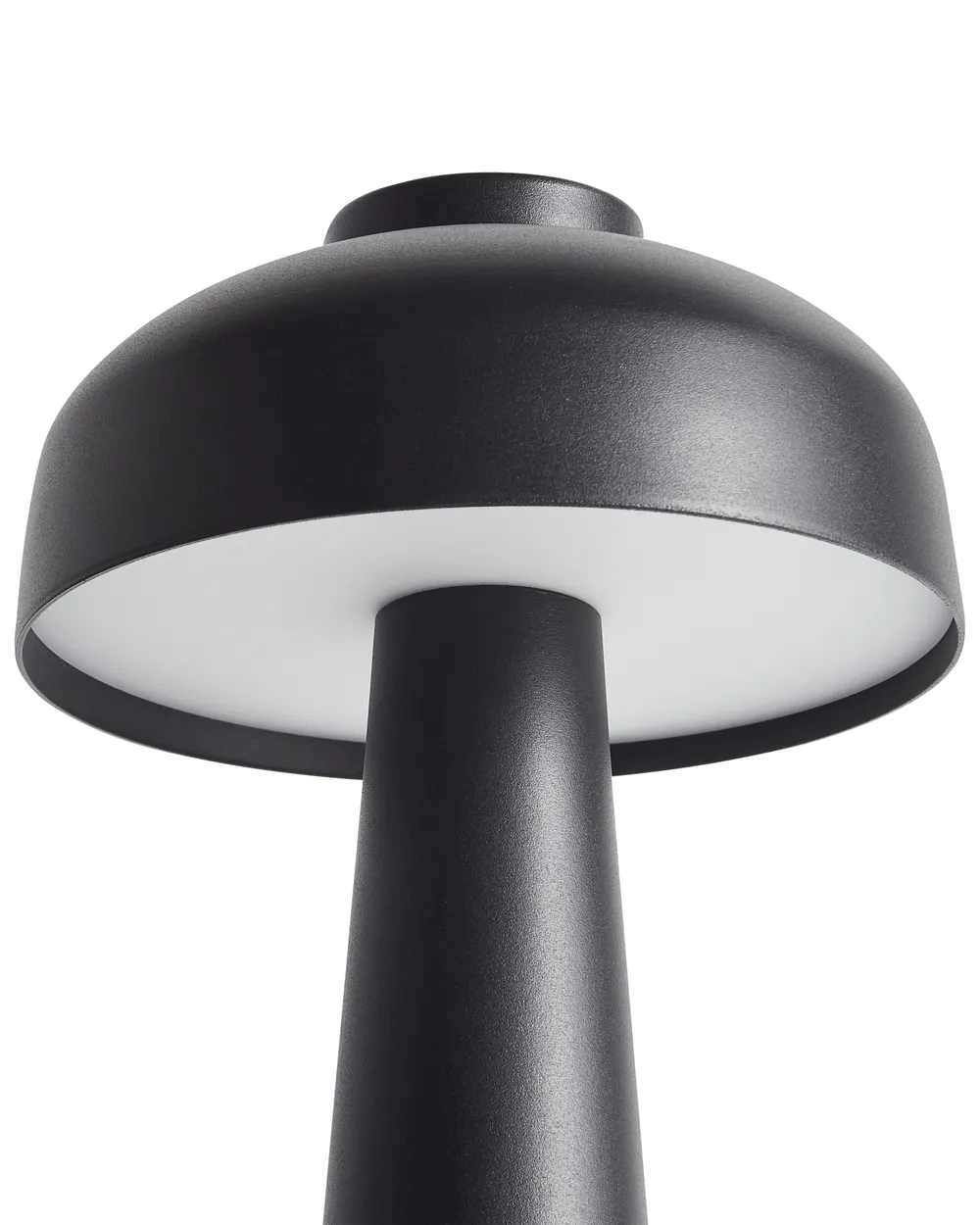 Kabellose LED Tischlampe AGUSAN mit Dimmer Metall Schwarz_955306