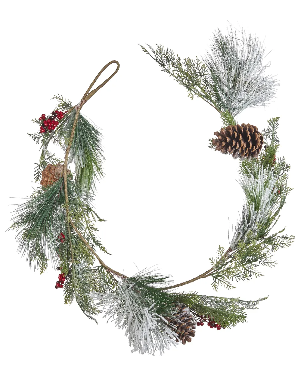 Weihnachtsgirlande SORIA 150 cm Grün