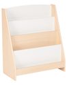 Bücherregal mit 4 Ebenen LILOET 70 cm Hellbraun