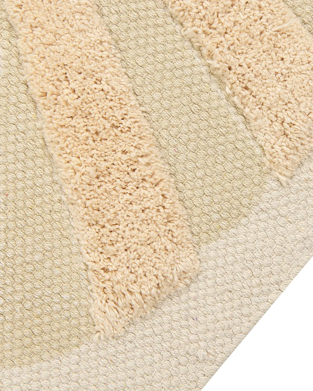 Kinderteppich BALARI Beige 80 x 150 cm Baumwolle_866570