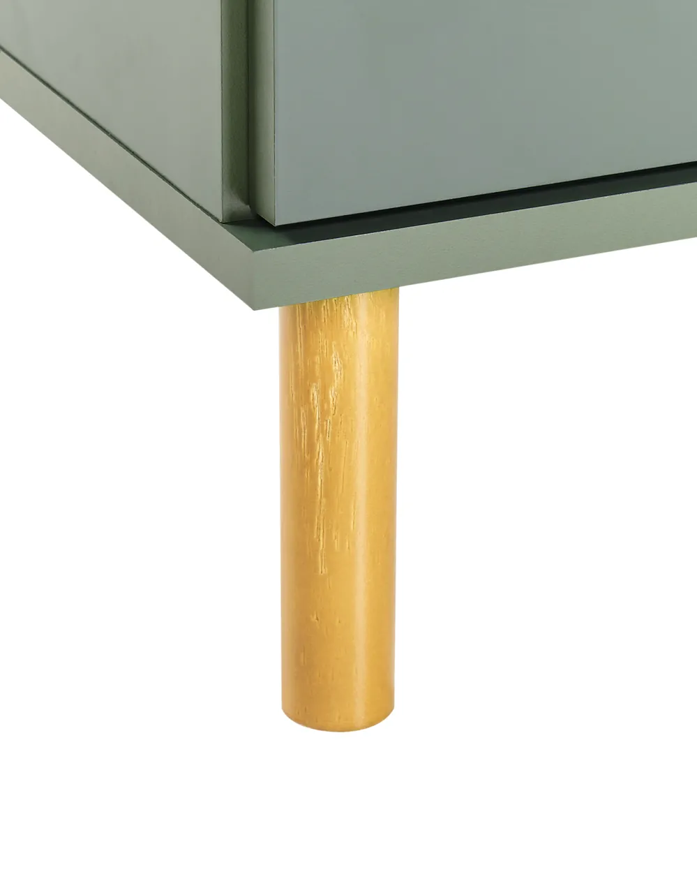 2 Drawer Bedside Table WALPOLE Green_949663