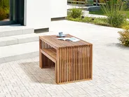 Gartenbank BELLANO 105 cm Akazienholz Braun_922029