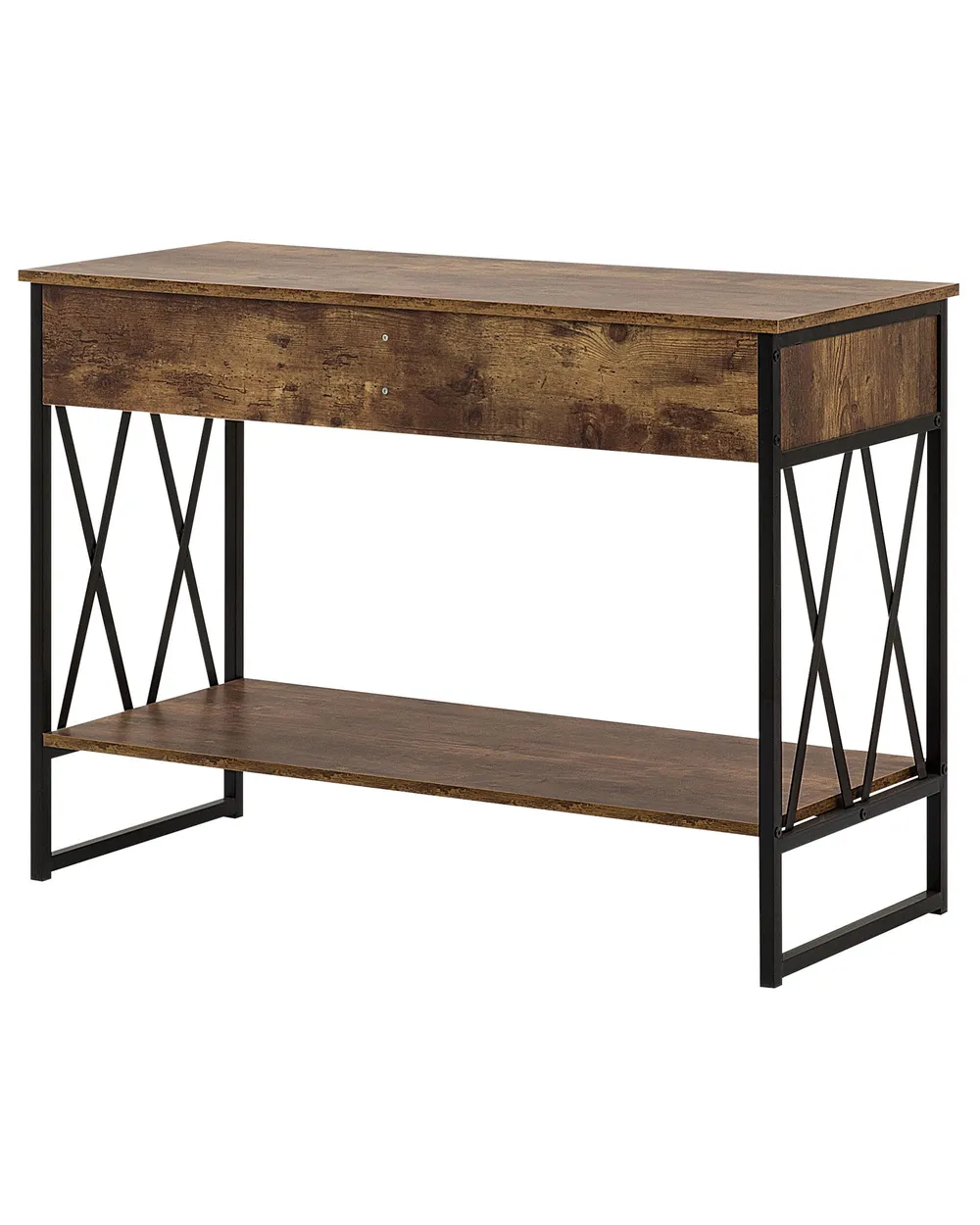 Console Table AYDEN Dark Brown_757251