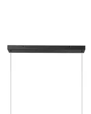 LED Pendant Lamp BADDANA Metal Black_1069433