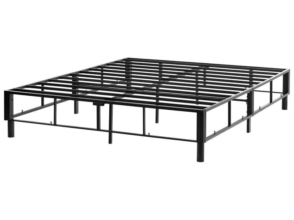 Boxspringbett Stoff COUNTESS 160 x 200 cm Hellgrau_1054557