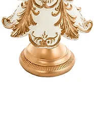 Set van 2 kerstdecoraties HEISKA 30/42 cm Kerstboom Goud_1175614
