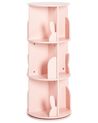 Drehbares Bücherregal CANEY 94 cm Pastellrosa