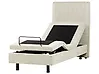 Adjustable Bed Fabric DUKE II 80 x 200 cm (EU Small Single) Beige