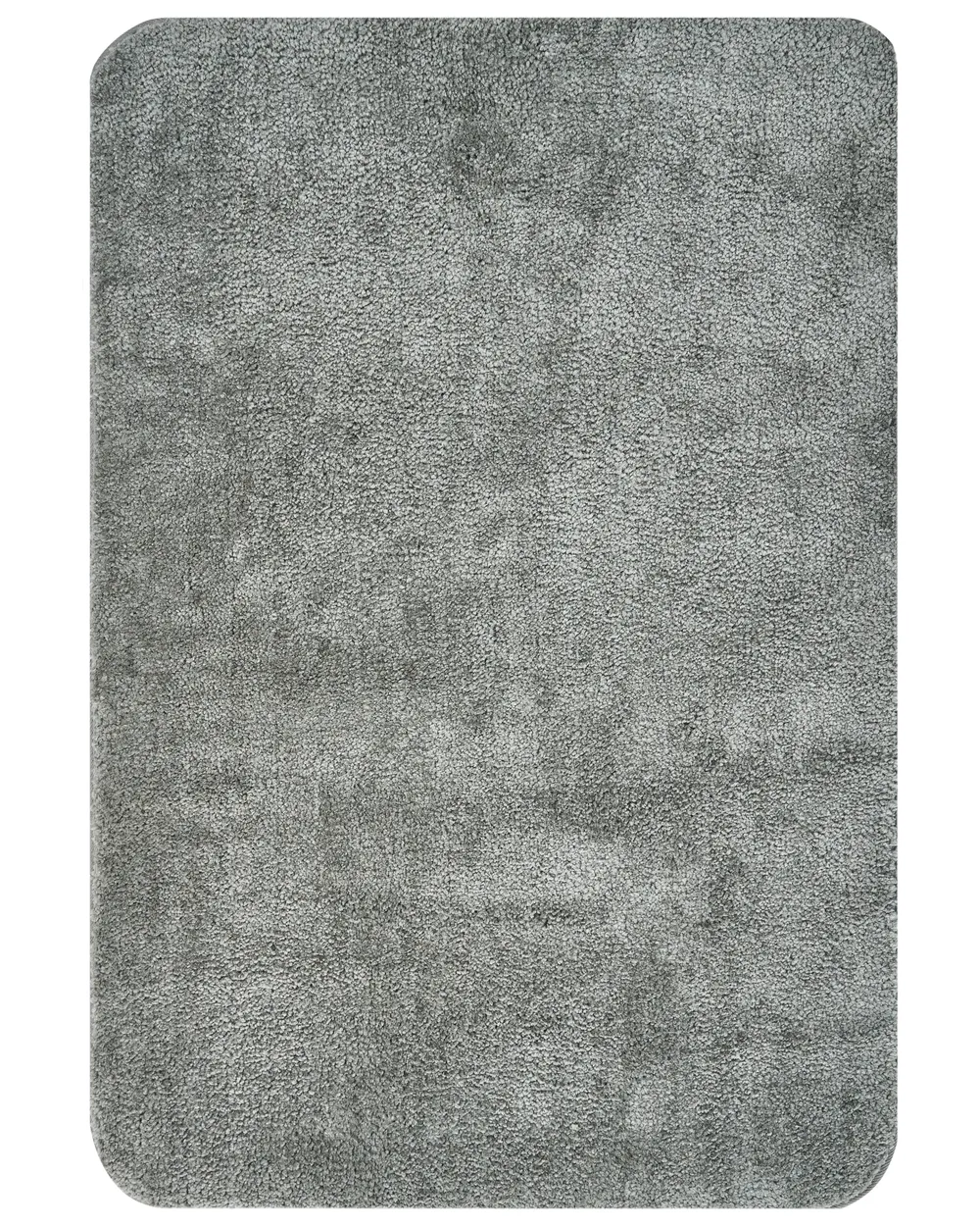 Badematte URLANA Grau 60 x 90 cm Mikrofaser