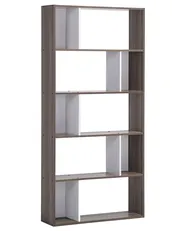 Bücherregal mit 5 Ebenen ORILLA 174 cm Dunkelbraun_708074