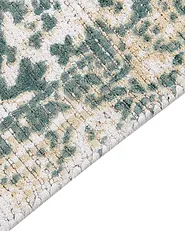 Rug BOYALI Light Beige 80 x 150 cm Viscose_836760