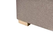 Boxspringbett mit Stauraum ESQUIRE Stoff Taupe 180 x 200 cm_1016274