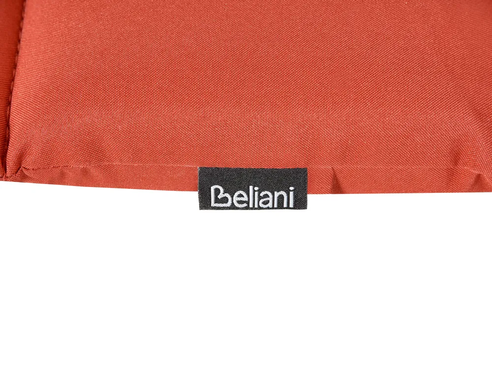 Sun Lounger Pad Cushion BRESCIA PREMIUM 180 x 60 cm Red_987279