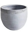 Blumenkübel ZAKROS 38 cm Grau