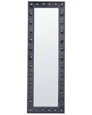 Standing Mirror ANSOUIS 150 cm Velvet Dark Grey_840663