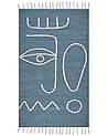 Outdoorteppich YAVU Blau 80 x 150 cm