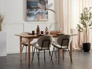 Esstisch DELMAS Helle Esche 160 cm 90 cm_899217
