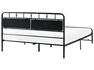 Krevet Metal BREUILLET 160 x 200 cm Crni_1033488