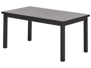 Garden Corner Sofa with Table 5 Seater MESSINA Metal Off-White Left Hand_929527