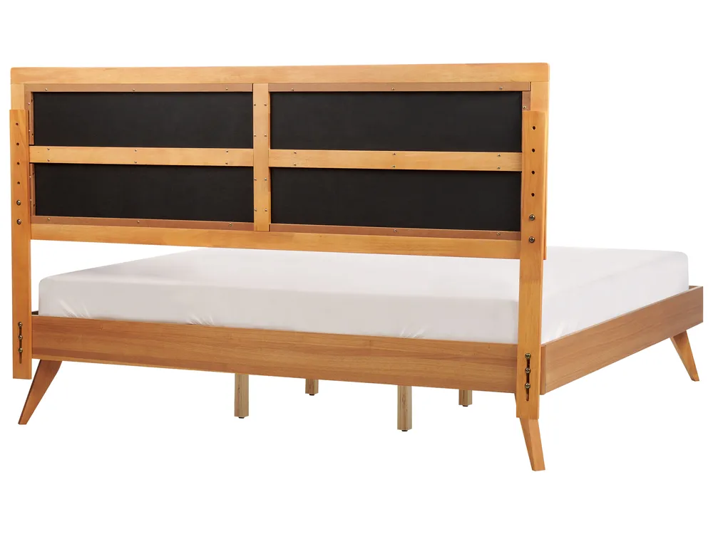 Bett mit Lattenrost POISSY 180 x 200 cm Naturfarbene Esche_912615