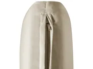 Set of 6 Back/Seat Cushions JAVA/AMANTEA PREMIUM 50 x 71 cm Taupe_993165