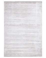 Rug GESI II Light Grey 160 x 230 cm Viscose_762316