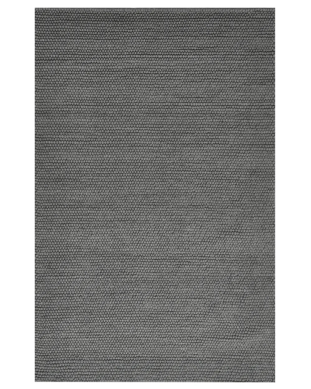 Teppich KORDEA Grau 200 x 300 cm Wolle