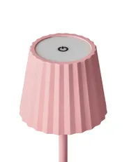 Tischlampe POMBEIRO Metall Pastellrosa_935298