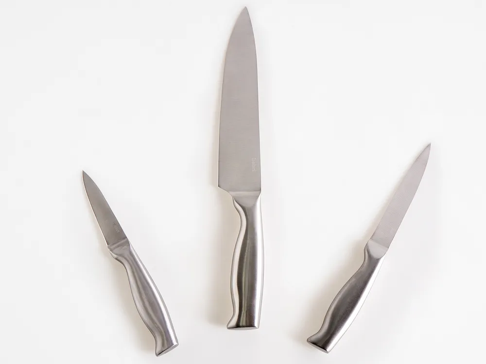 Messer-Set 3-teilig MASHIKO Silber