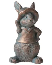 Garden Figurine KONAKRY Rabbit Brown_999832