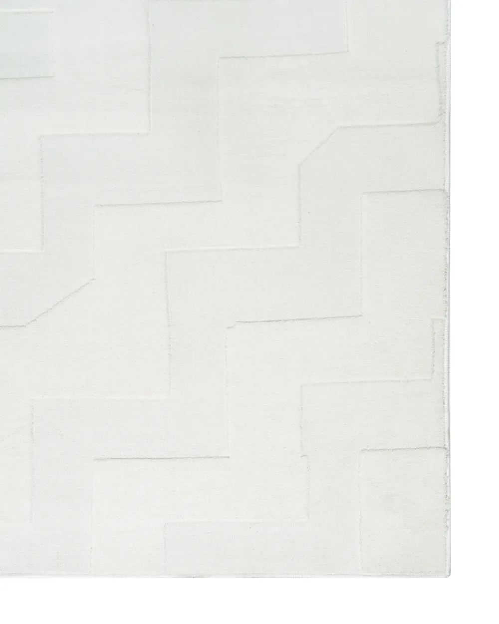 Teppich GINGERA Cremeweiß 160 x 230 cm_1114839