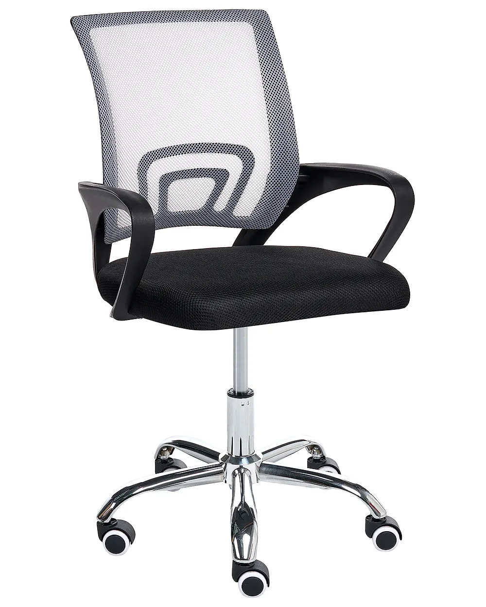 Office Chair SOLID Black/ White