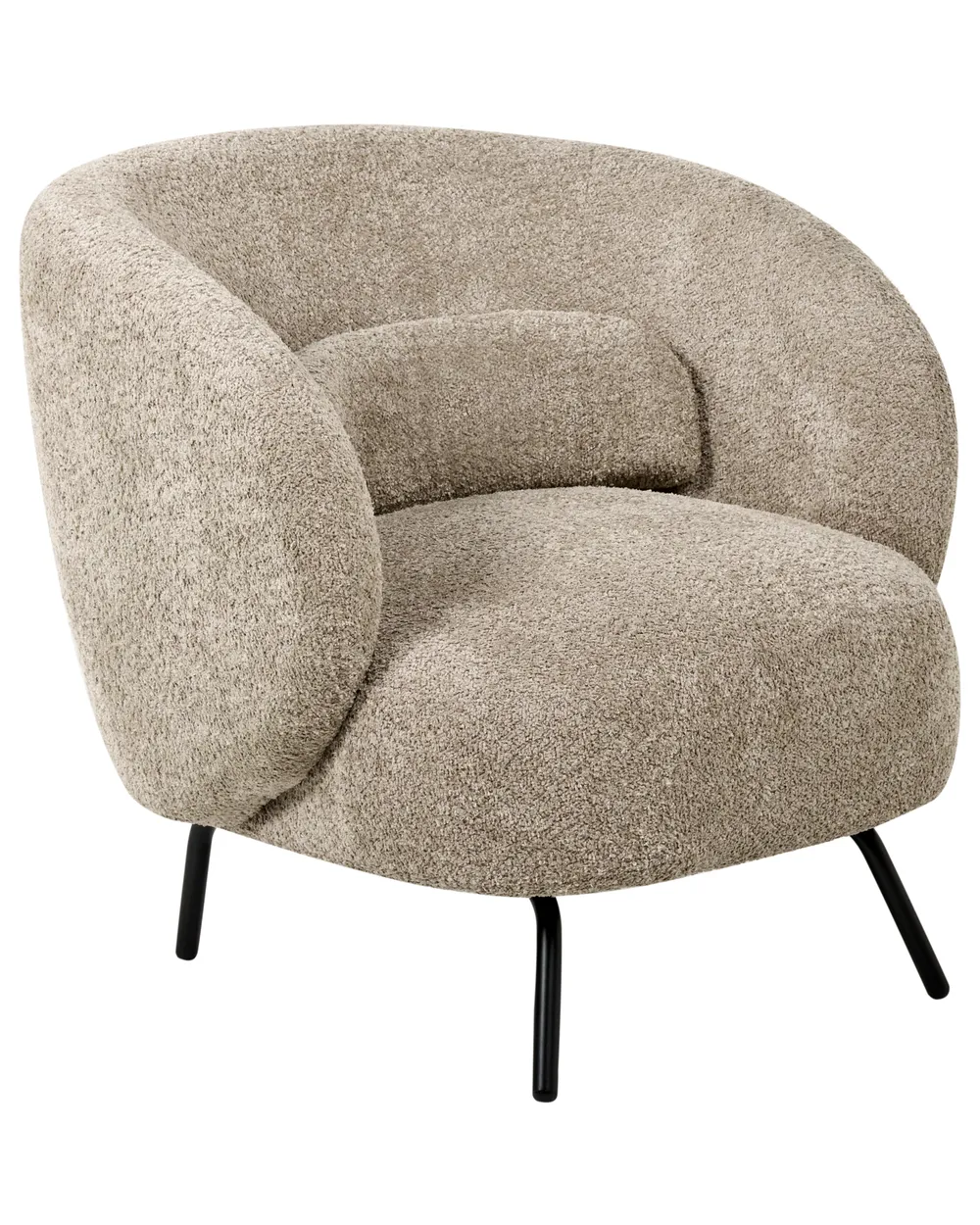 Sessel MAKELA Bouclé Taupe_1027686