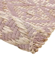 Teppich GERZE Rosa 160 x 230 cm Baumwolle_853522
